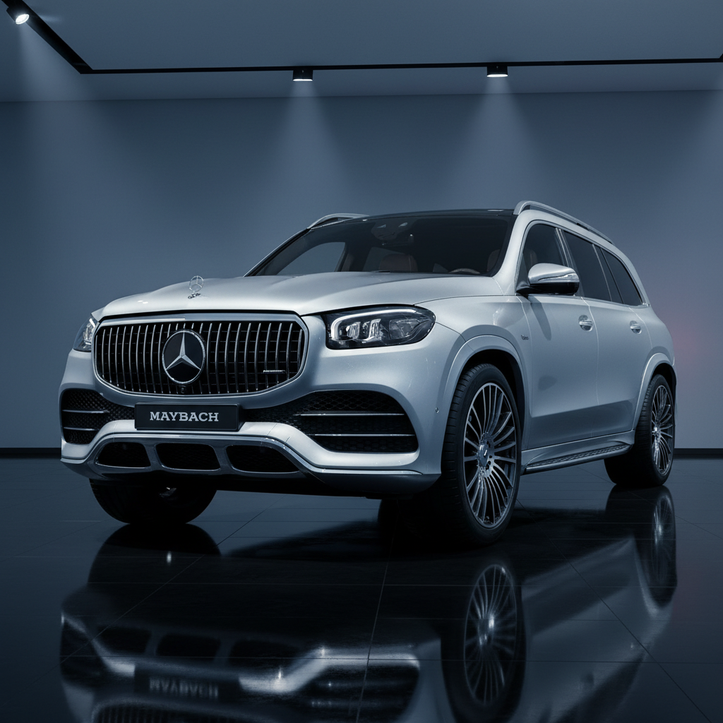 Maybach GLS 600 - Clear Logos - Low Front