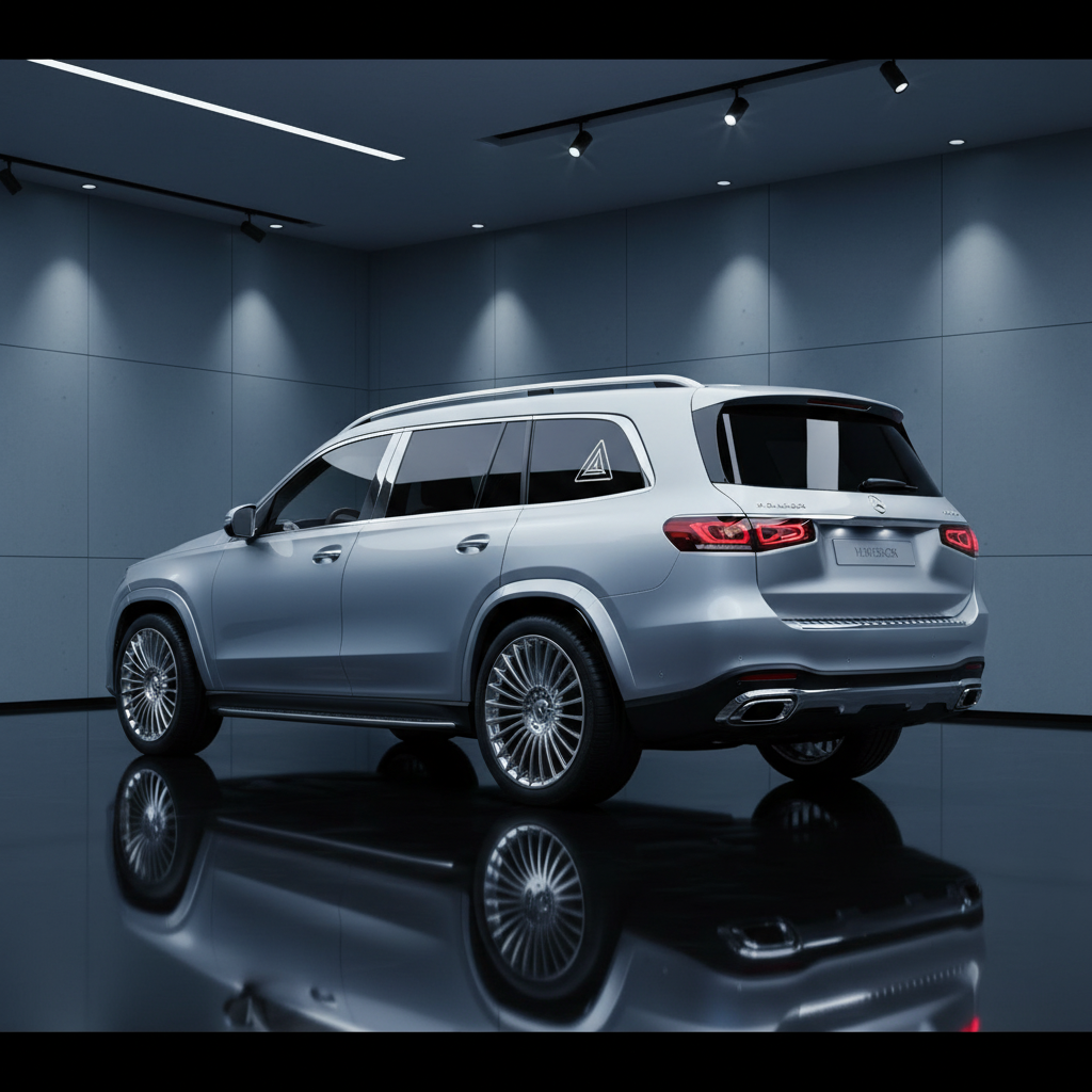 Maybach GLS 600 - Clear Logos - Rear