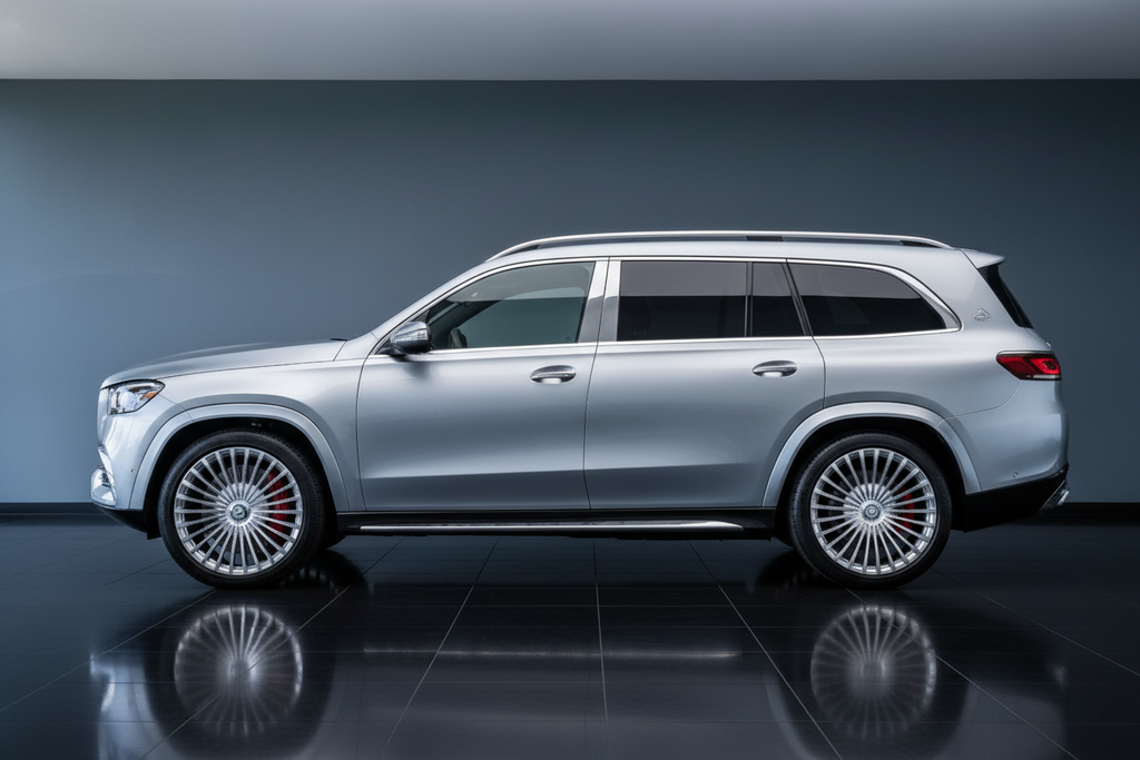 Maybach GLS 600 - Clear Logos - Side