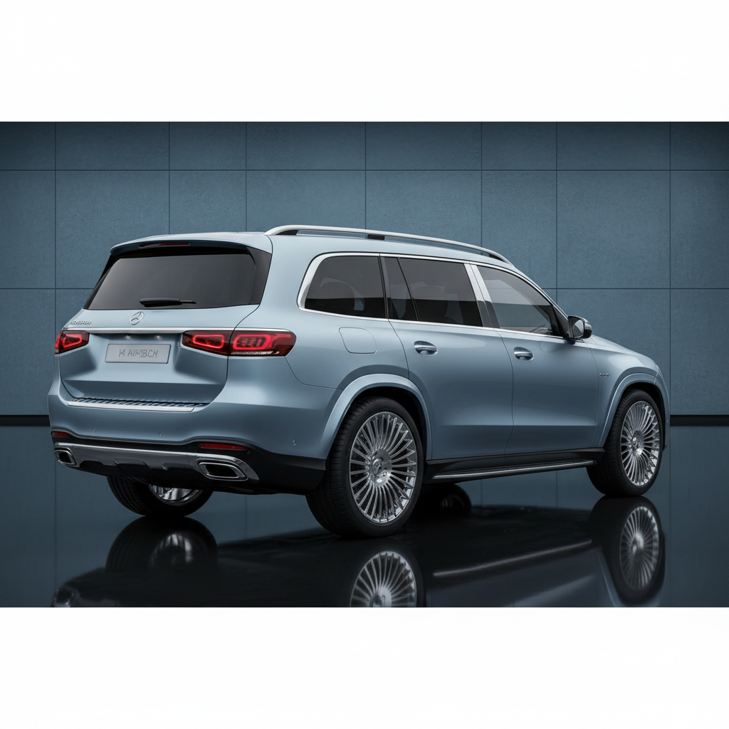 Maybach GLS 600 - Rear Three-Quarter