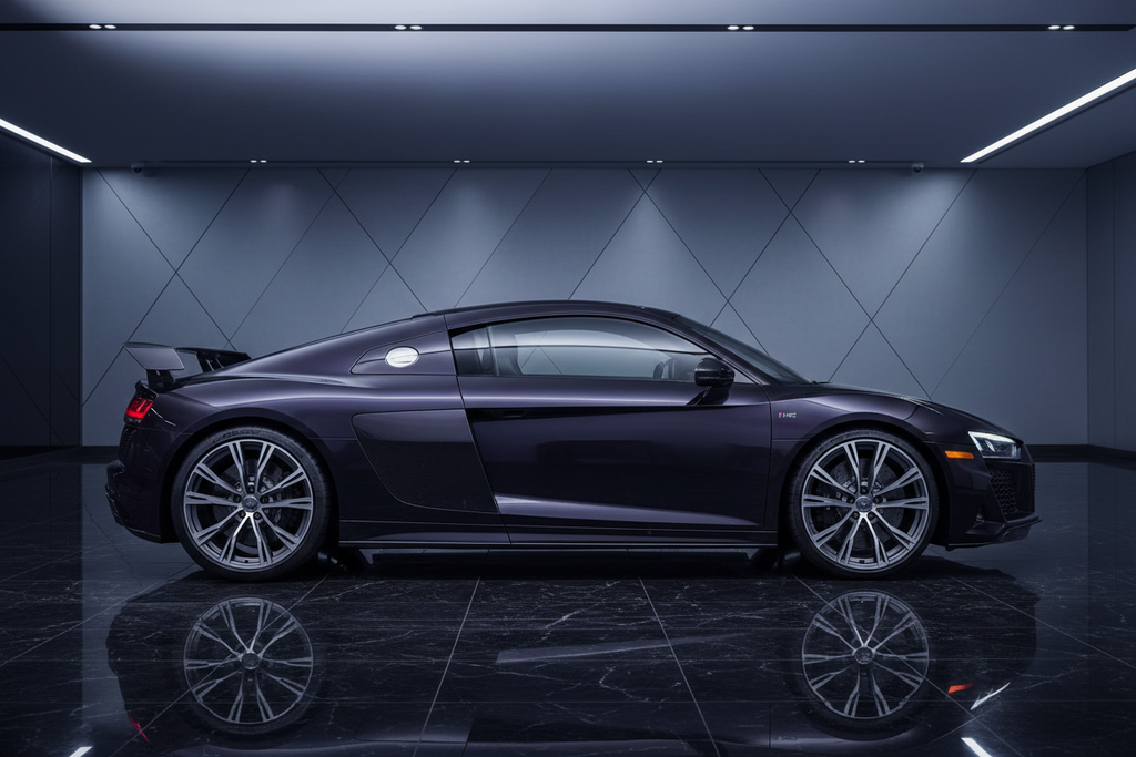 R8 Performance with Spoiler - Side Profile