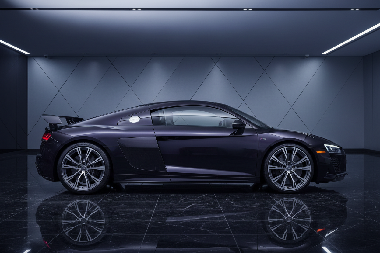 R8 Performance with Spoiler - Side Profile